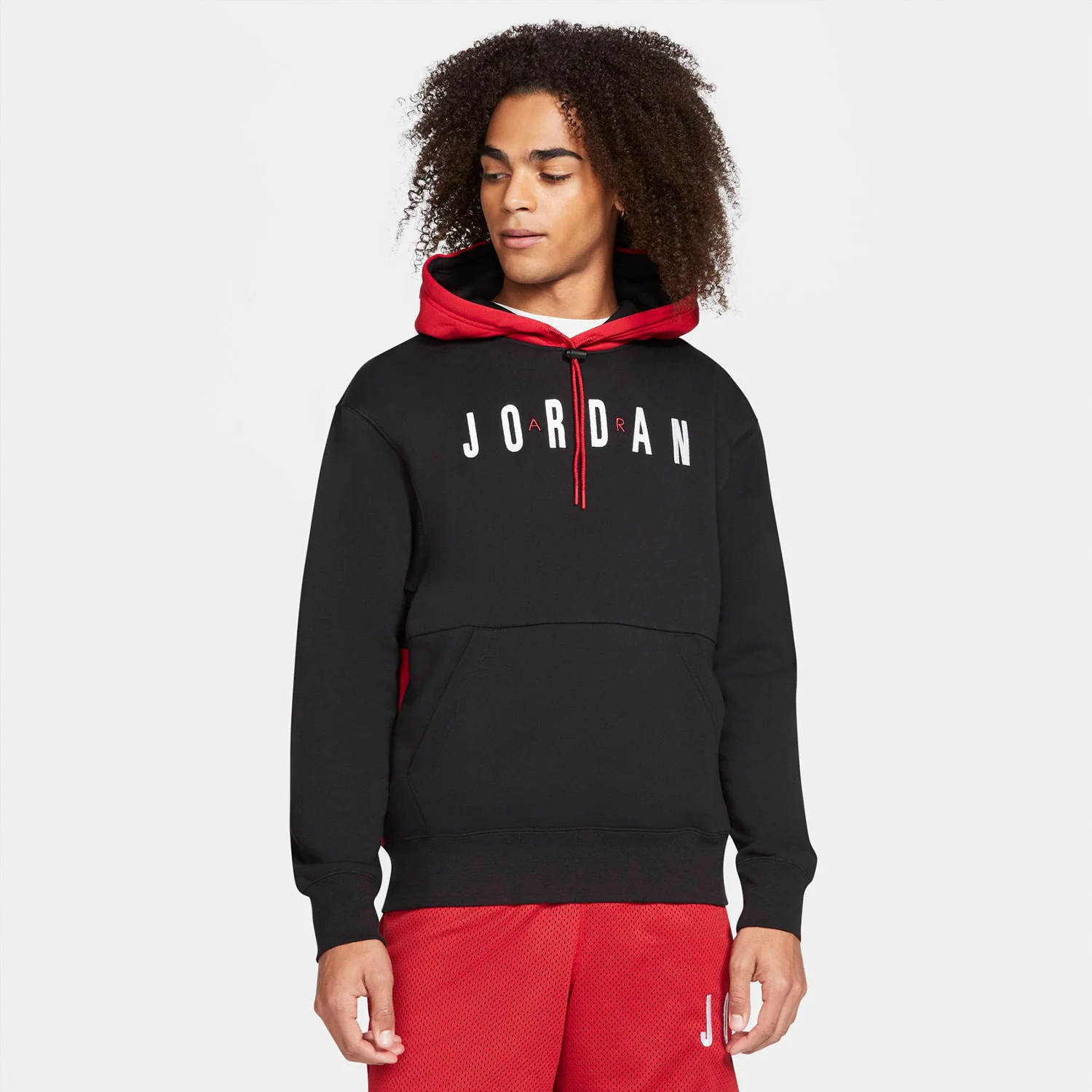Φωτογραφία προϊόντος: JORDAN JUMPMAN AIR FLEECE PULLOVER HOODIE ΜΑΥΡΟ