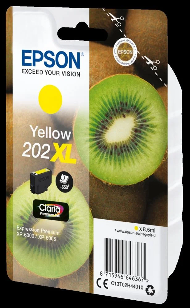 Φωτογραφία προϊόντος: Ink Epson T02H44 C13T02H44010 Yellow - 8.5ml - C13T02H44010
