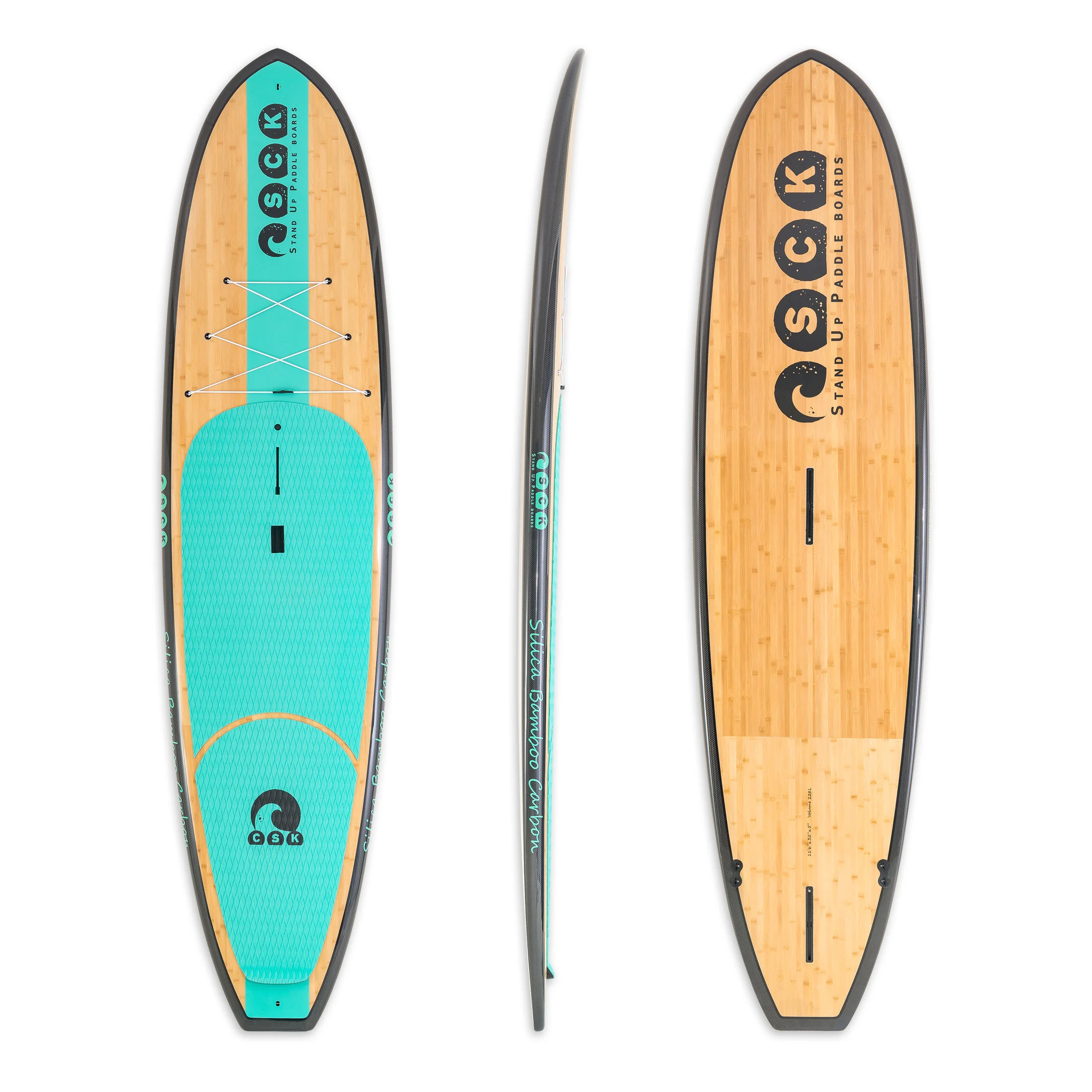 Φωτογραφία προϊόντος: SCK Σανίδα SUP Bamboo-Carbon Silica 11'6''