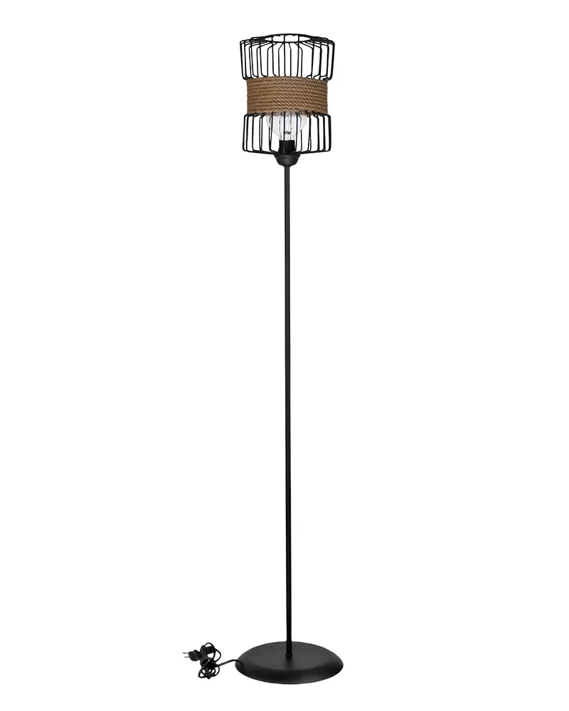 Φωτογραφία προϊόντος: HAVANA FLOOR LAMP BARREL ΟΡΘΟΣΤΑΤΗΣ Ε/27