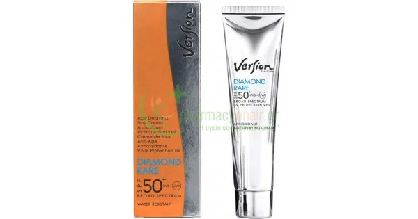 Φωτογραφία προϊόντος: VERSION DERMA VERSION - Diamond Rare Age Delaying Day Cream SPF50+ 60mL
