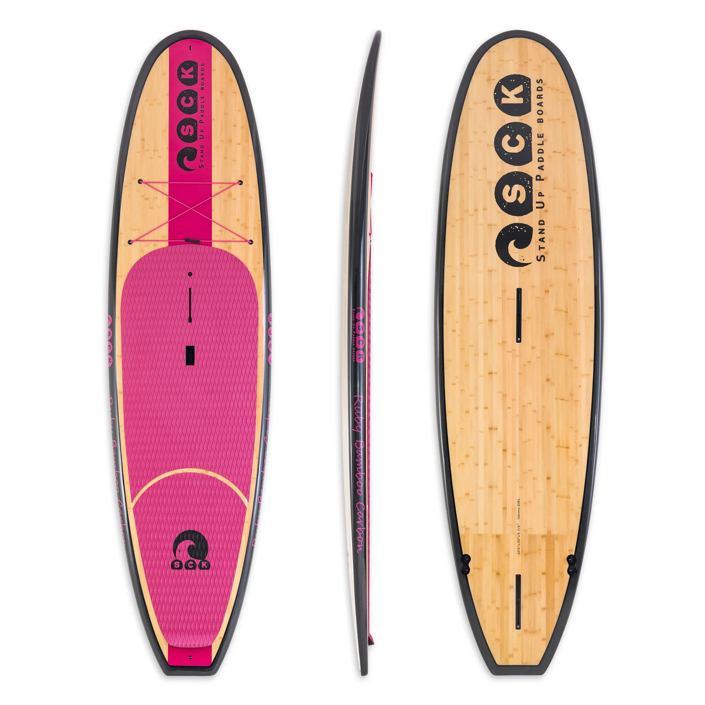 Φωτογραφία προϊόντος: SCK Σανίδα SUP Bamboo-Carbon Ruby 10'6''