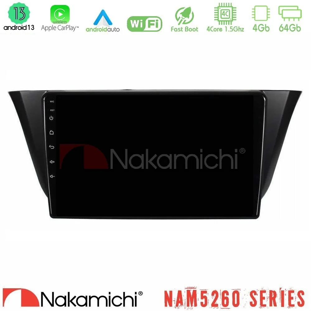 Φωτογραφία προϊόντος: Nakamichi NAM5260 Series 4Core Android13 4+64GB Iveco Daily 2014-2025 Navigation Multimedia Tablet 9 Με Carplay & Android Auto