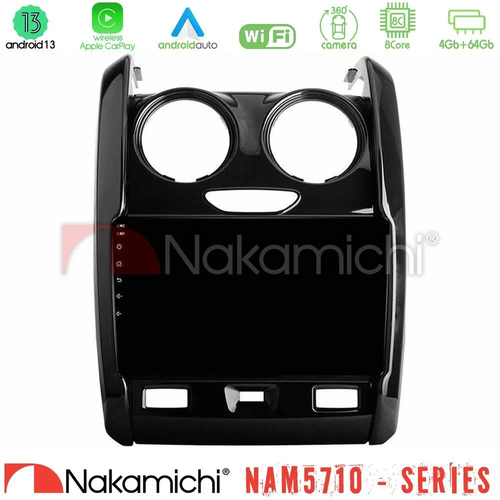 Φωτογραφία προϊόντος: Nakamichi NAM5710 Series 8Core Android13 4+64GB Dacia Duster 2014-2018 Navigation Multimedia Tablet 9