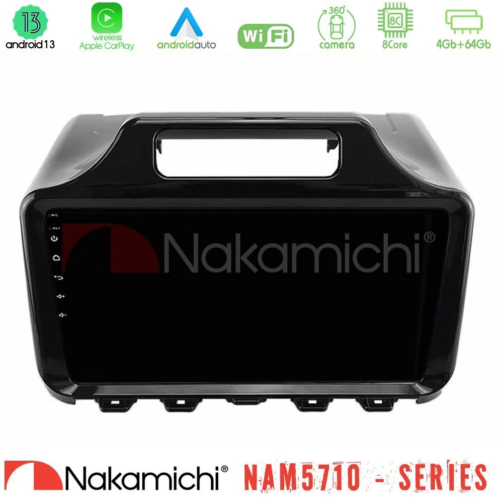 Φωτογραφία προϊόντος: Nakamichi NAM5710 Series 8Core Android13 4+64GB Toyota iQ 2008 – 2015 Navigation Multimedia Tablet 9