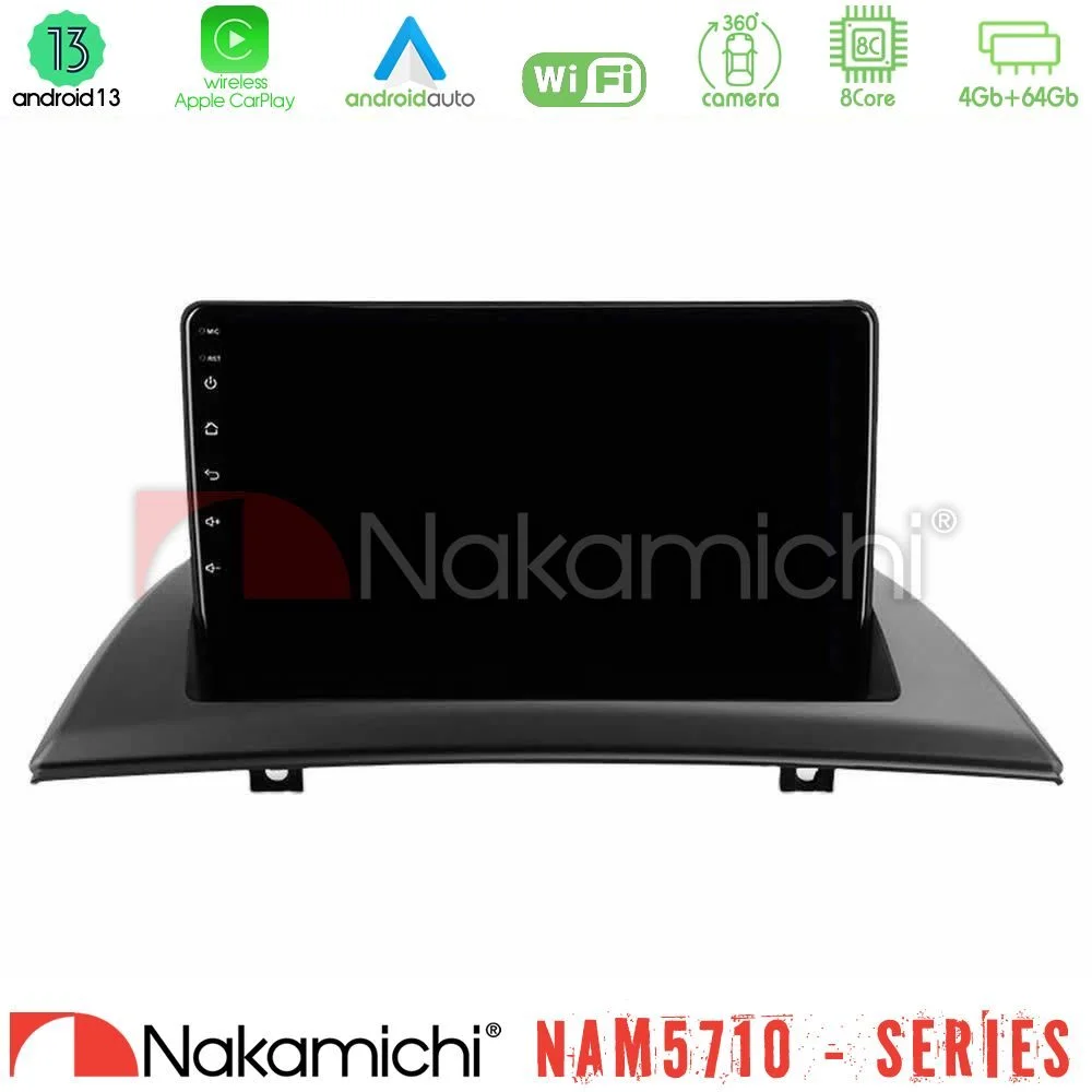 Φωτογραφία προϊόντος: Nakamichi NAM5710 Series 8Core Android13 4+64GB BMW E83 Navigation Multimedia Tablet 9