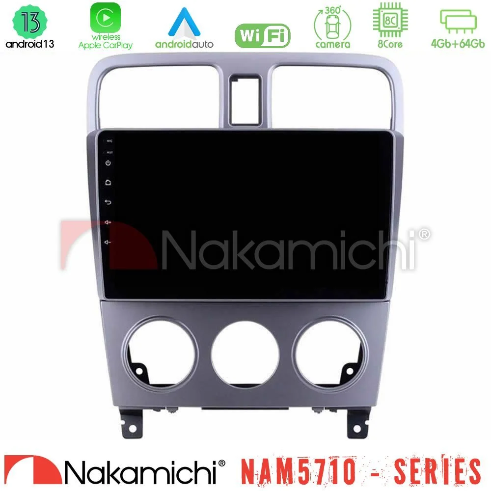 Φωτογραφία προϊόντος: Nakamichi NAM5710 Series 8Core Android13 4+64GB Subaru Forester 2003-2007 Navigation Multimedia Tablet 9