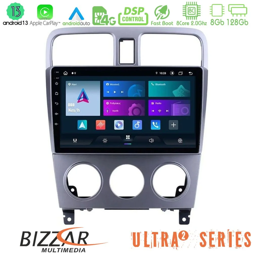Φωτογραφία προϊόντος: Bizzar Ultra Series Subaru Forester 2003-2007 8core Android13 8+128GB Navigation Multimedia Tablet 9