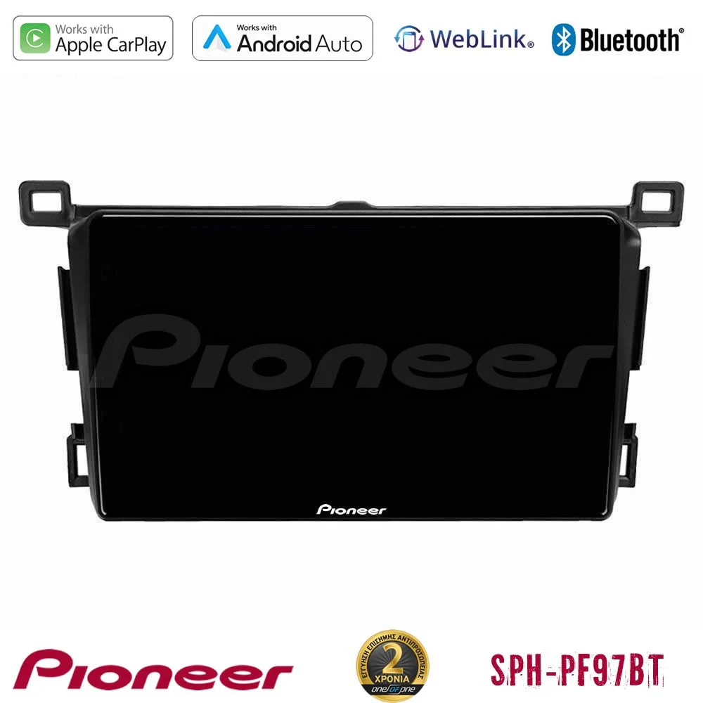 Φωτογραφία προϊόντος: Pioneer SPH-PF97BT Series Toyota RAV4 2013-2018 Multimedia Station 9 (Tablet Style) Με Carplay & Android Auto