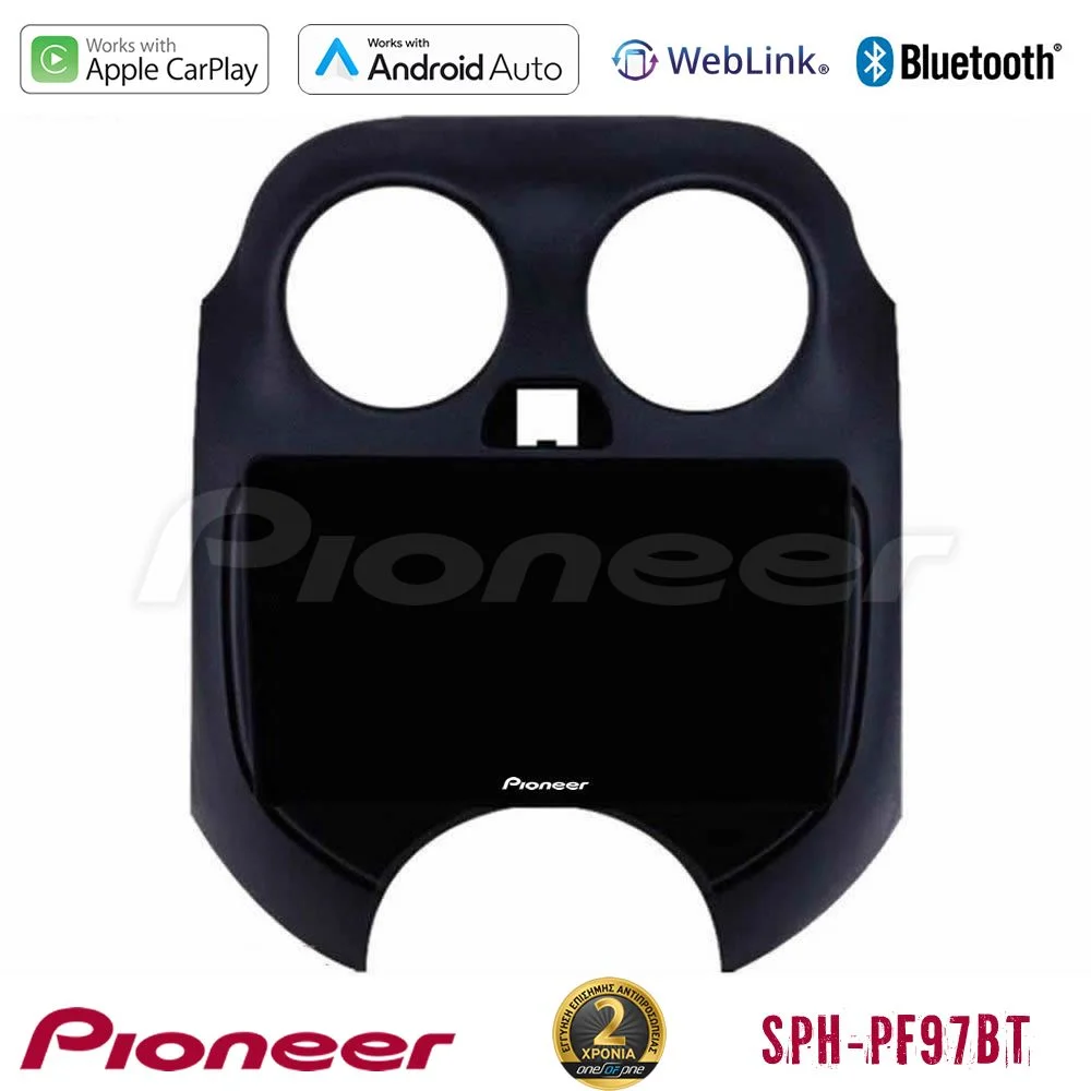 Φωτογραφία προϊόντος: Pioneer SPH-PF97BT Series Nissan Micra 2011-2014 Multimedia Station 9 (Tablet Style) Με Carplay & Android Auto