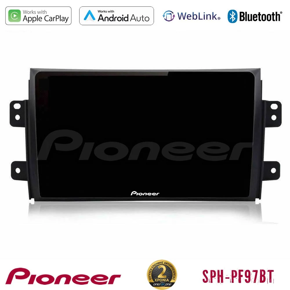 Φωτογραφία προϊόντος: Pioneer SPH-PF97BT Series Suzuki SX4 2006-2014 Fiat Sedici 2006-2014 Multimedia Station 9 (Tablet Style) Με Carplay & Android Auto