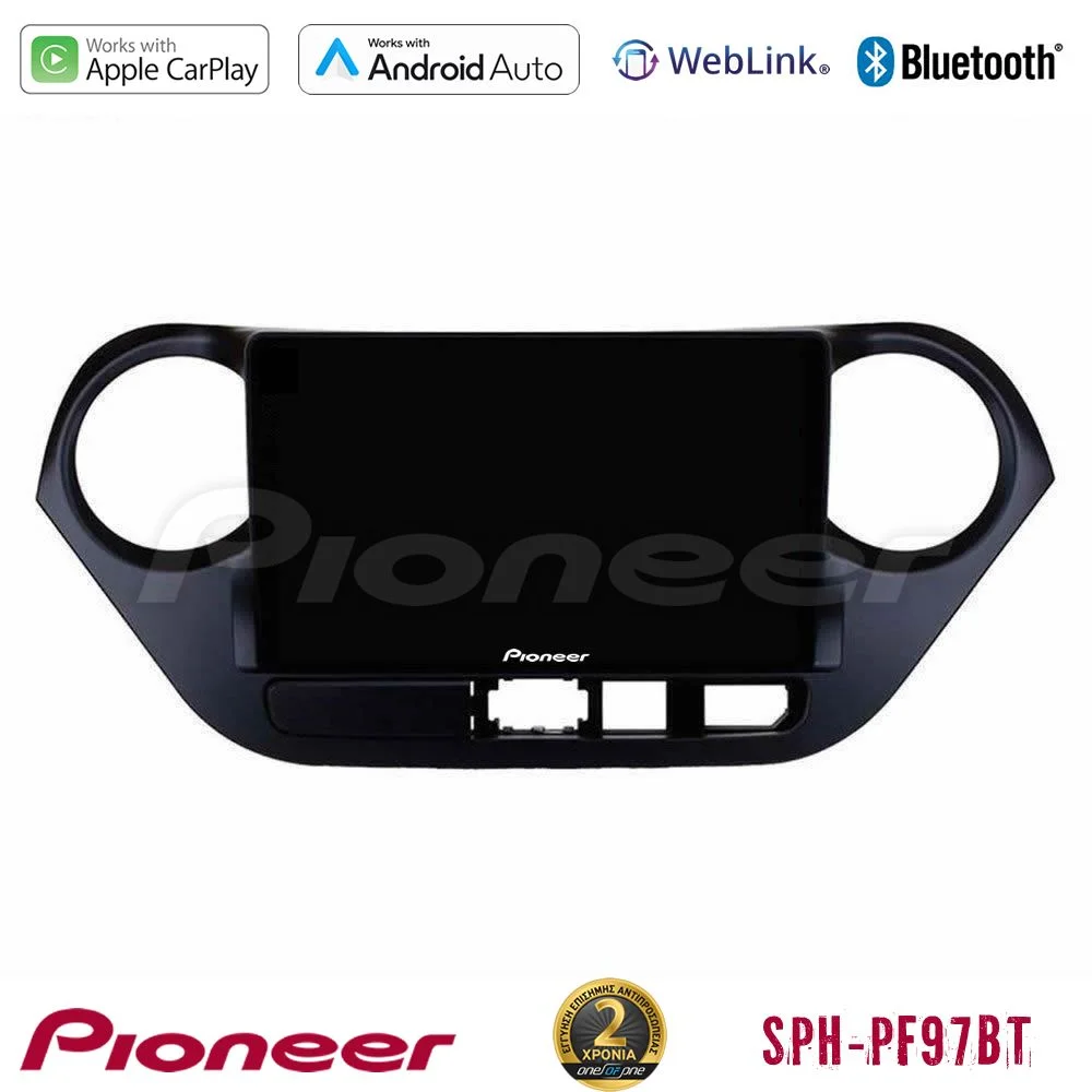 Φωτογραφία προϊόντος: Pioneer SPH-PF97BT Series Hyundai i10 2014-2020 Multimedia Station 9 (Tablet Style) Με Carplay & Android Auto