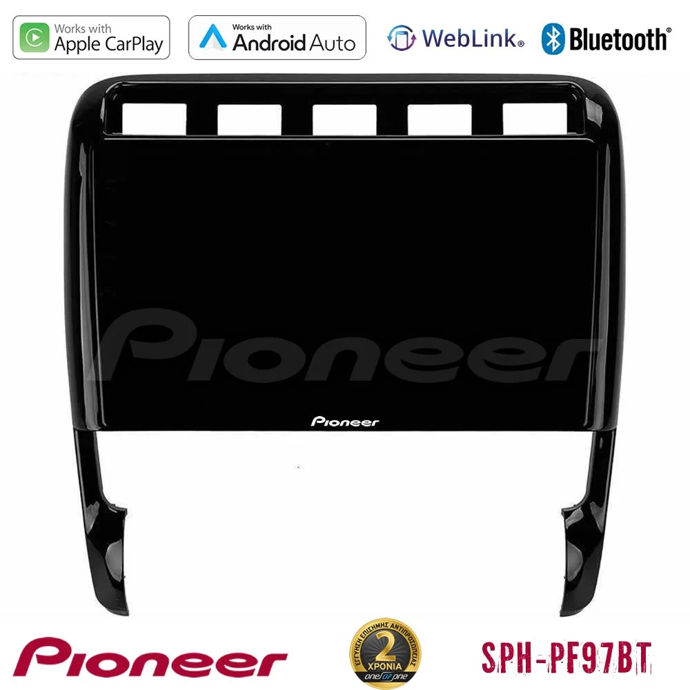 Φωτογραφία προϊόντος: Pioneer SPH-PF97BT Series Porsche Cayenne 2003-2010 Multimedia Station 9 (Tablet Style) Με Carplay & Android Auto