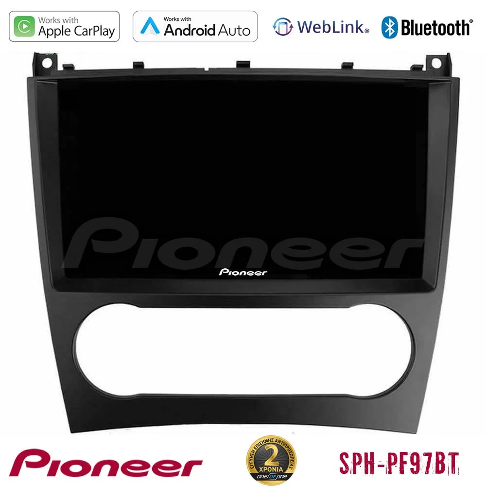 Φωτογραφία προϊόντος: Pioneer SPH-PF97BT Series Mercedes W203 Facelift Multimedia Station 9 (Tablet Style) Με Carplay & Android Auto
