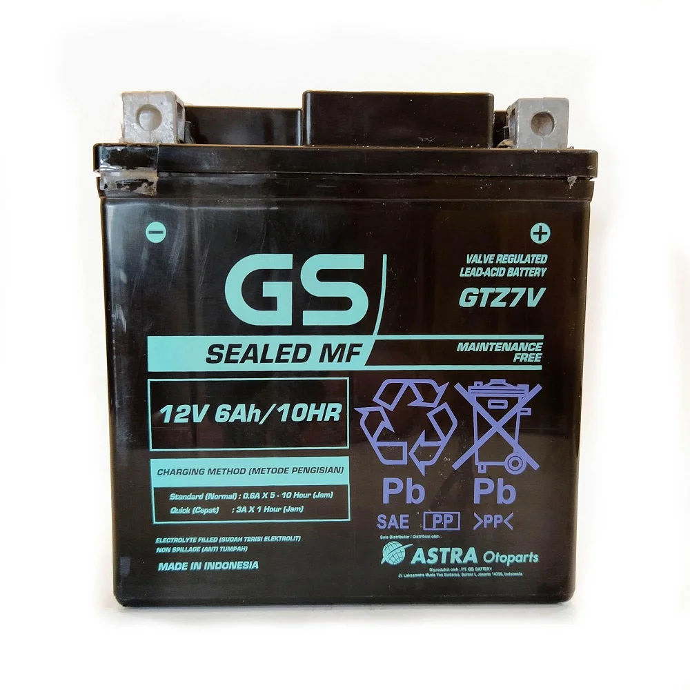 Φωτογραφία προϊόντος: GS GTZ7V 12V 6Ah