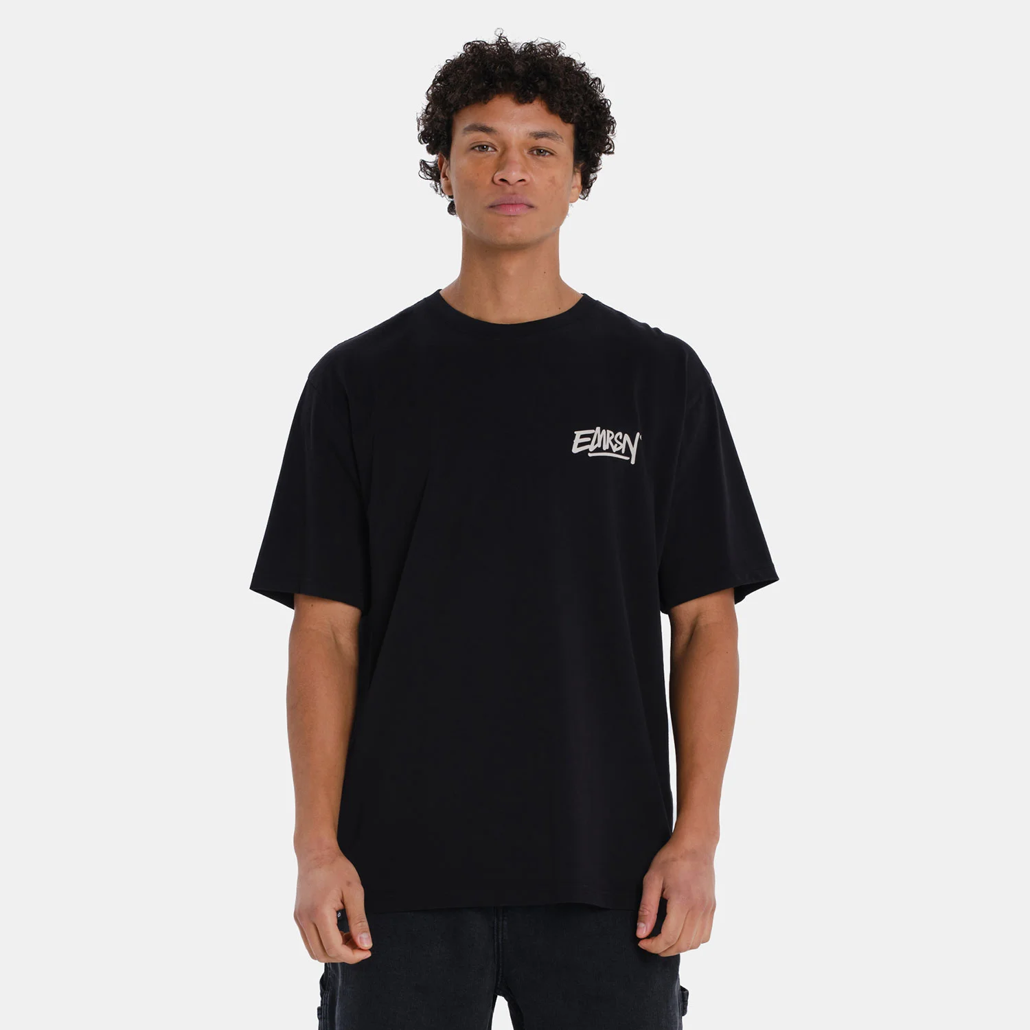 Φωτογραφία προϊόντος: EMERSON EMRSN MEN’S SHORT SLEEVE T-SHIRT ΜΑΥΡΟ
