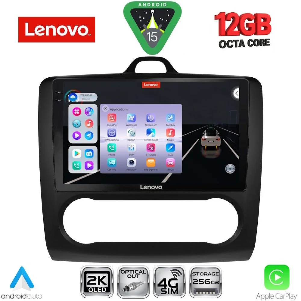 Φωτογραφία προϊόντος: LENOVO SSZ 12156BL_CPA CLIMA (9inc) MULTIMEDIA TABLET for FORD FOCUS mod. 2005-2012 (BLACK)