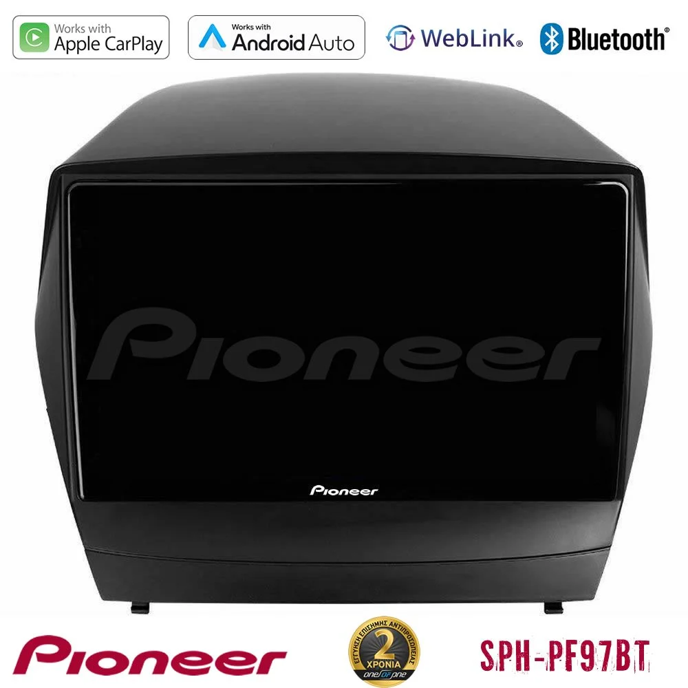 Φωτογραφία προϊόντος: Pioneer SPH-PF97BT Series Hyundai IX35 Auto A/C Multimedia Station 9 (Tablet Style) Με Carplay & Android Auto