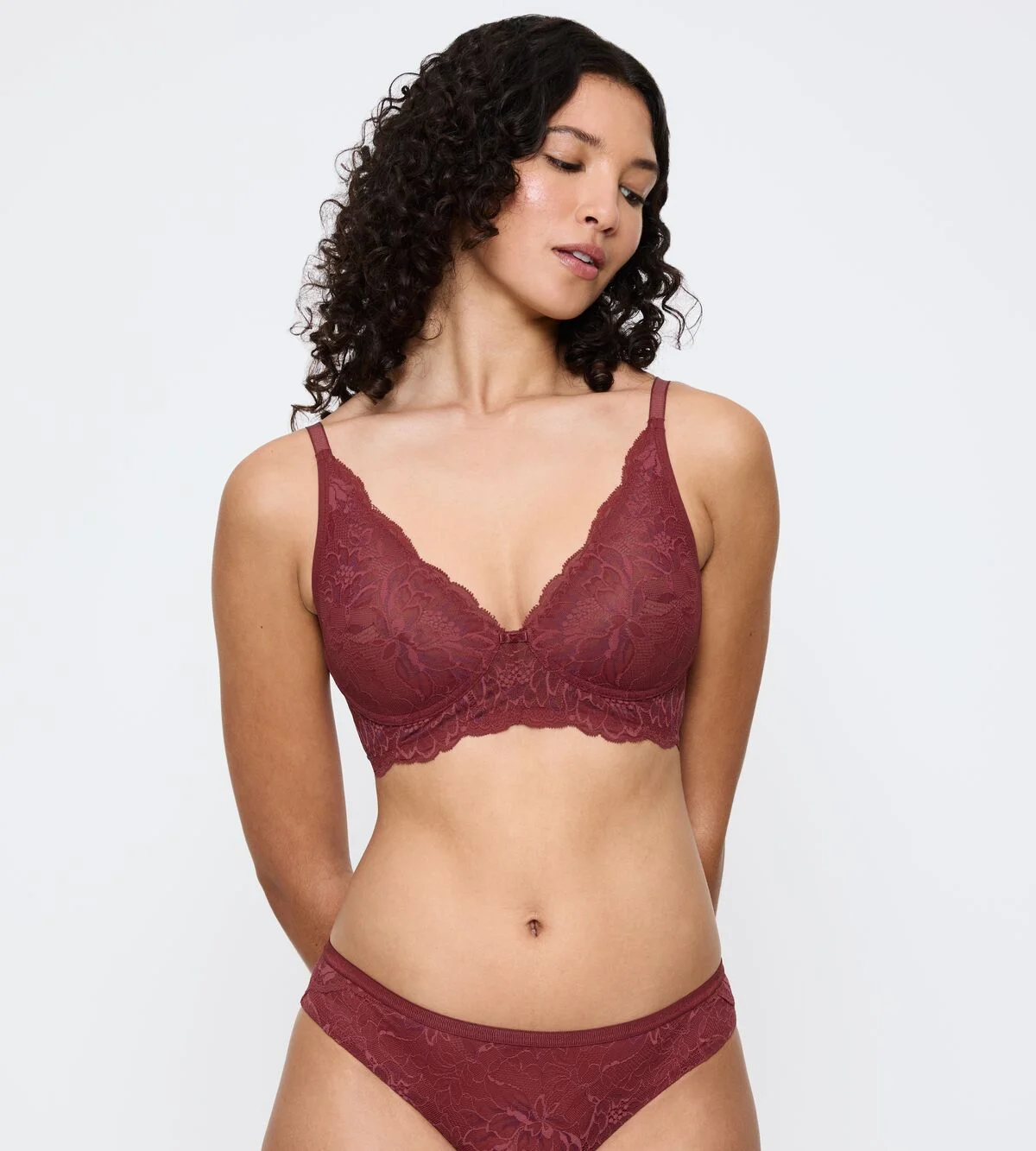 Φωτογραφία προϊόντος: Triumph Amourette Charm T N03 Μπορντό Σουτιέν χωρίς Μπανέλες & Ενίσχυση - 80C