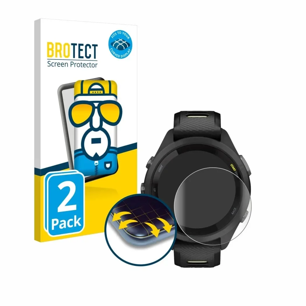 Φωτογραφία προϊόντος: GR Brotect Screen Protector Flex for Garmin Forerunner 265s (2 Pack) έως 24 άτοκες δόσεις