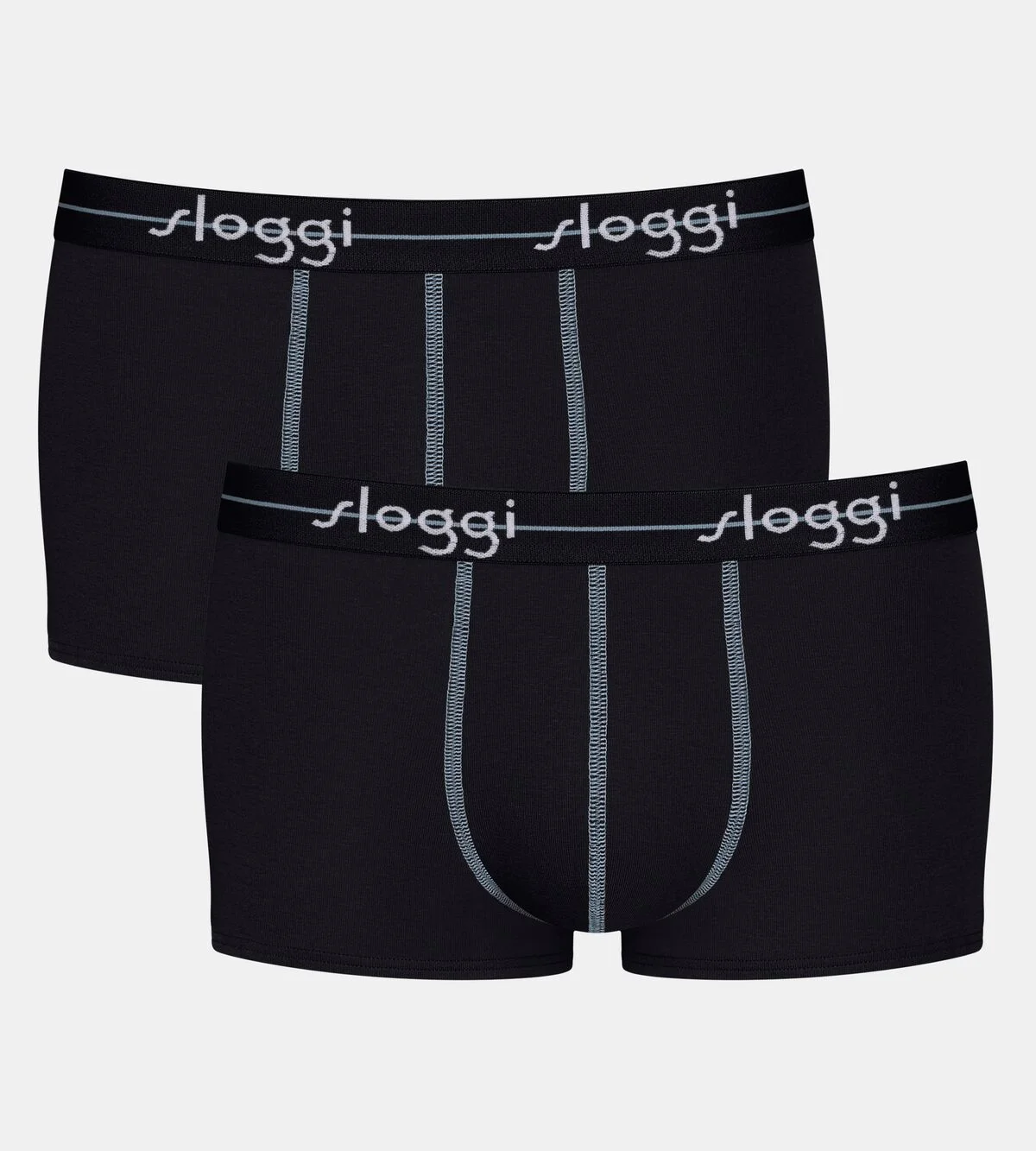 Φωτογραφία προϊόντος: Sloggi Men Start Hipster Ανδρικά Μποξεράκια Μαύρα 2Pack - 2XL
