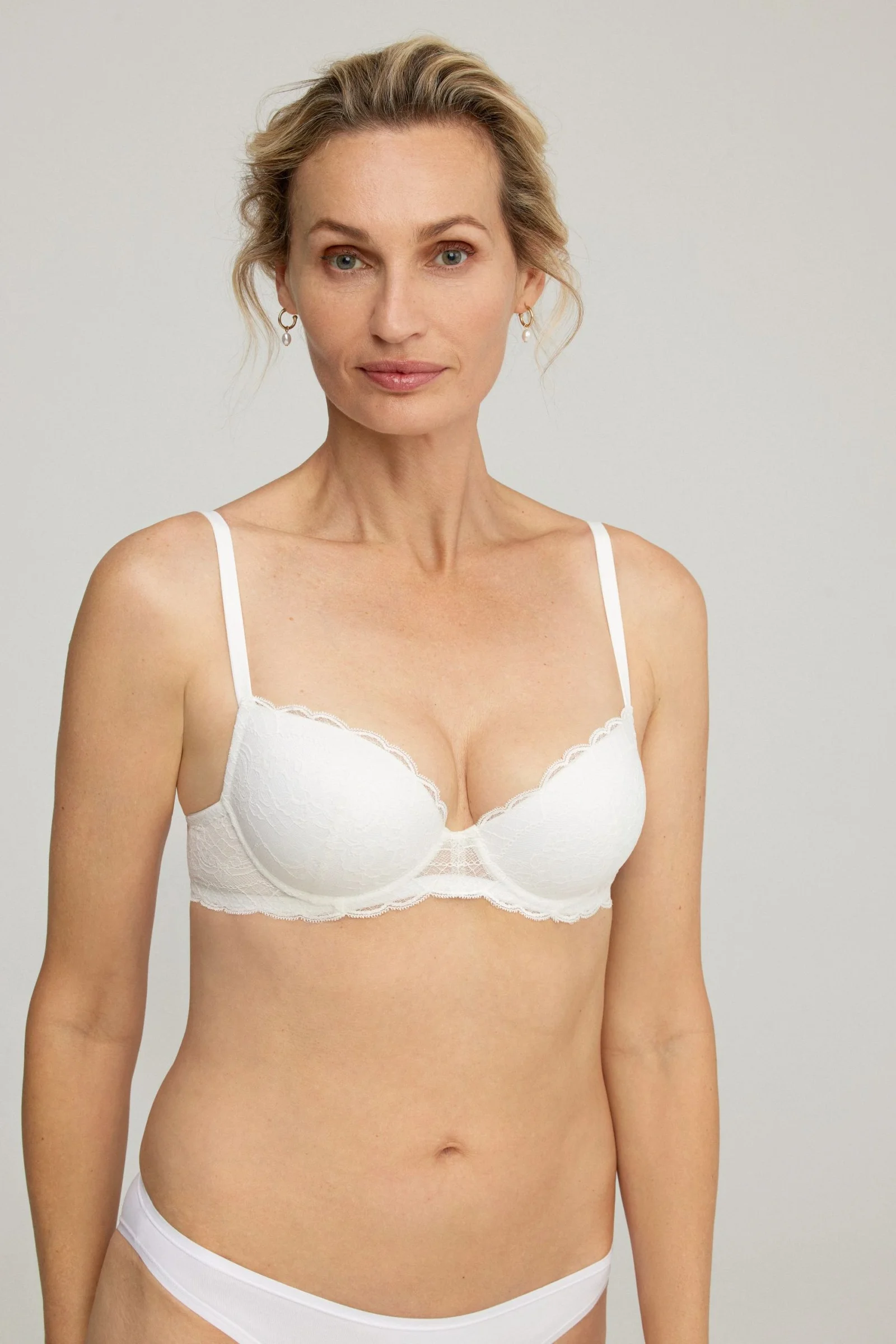 Φωτογραφία προϊόντος: Promise Karina Basic Collection Λευκό Σουτιέν Push Up - 80B