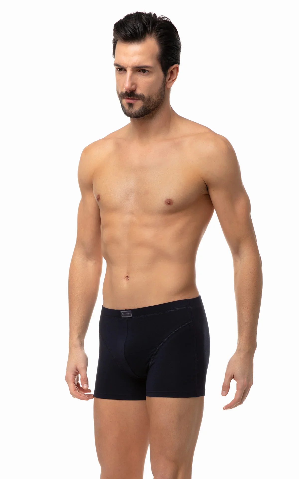 Φωτογραφία προϊόντος: Minerva Sporties Ανδρικό Boxer με Εσωτερικό Λάστιχο - %ce%bc%ce%b1%cf%85%cf%81%ce%bf , M
