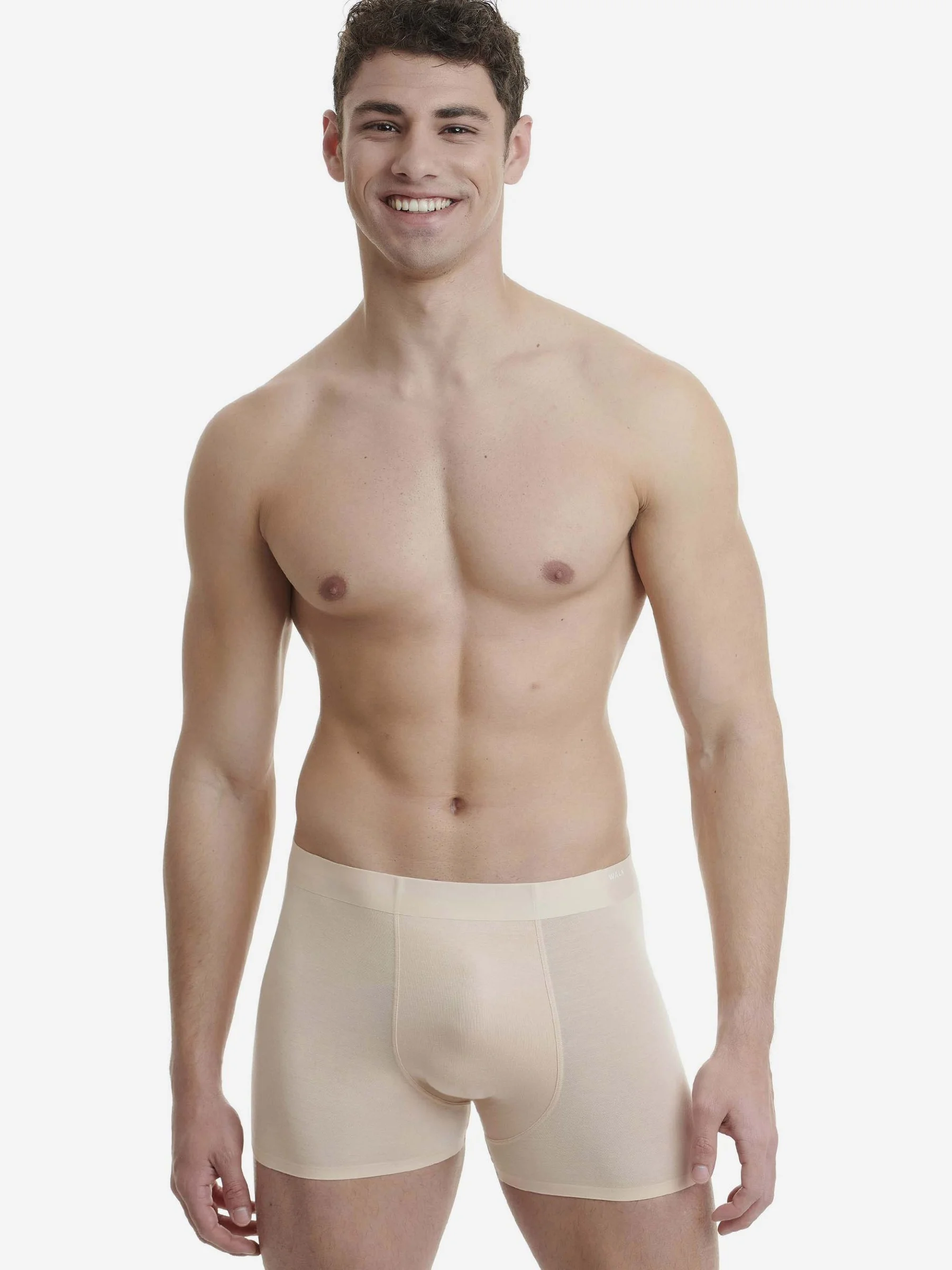 Φωτογραφία προϊόντος: Walk Ανδρικό Μπεζ Bamboo Seamless Boxer - M