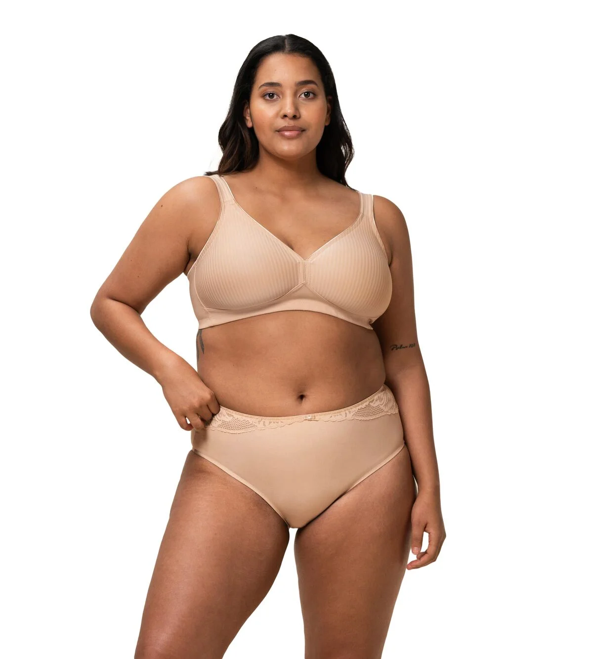 Φωτογραφία προϊόντος: Triumph Modern Soft Cotton N Μπεζ Σουτιέν χωρίς Ενίσχυση & χωρίς Μπανέλες - 85D