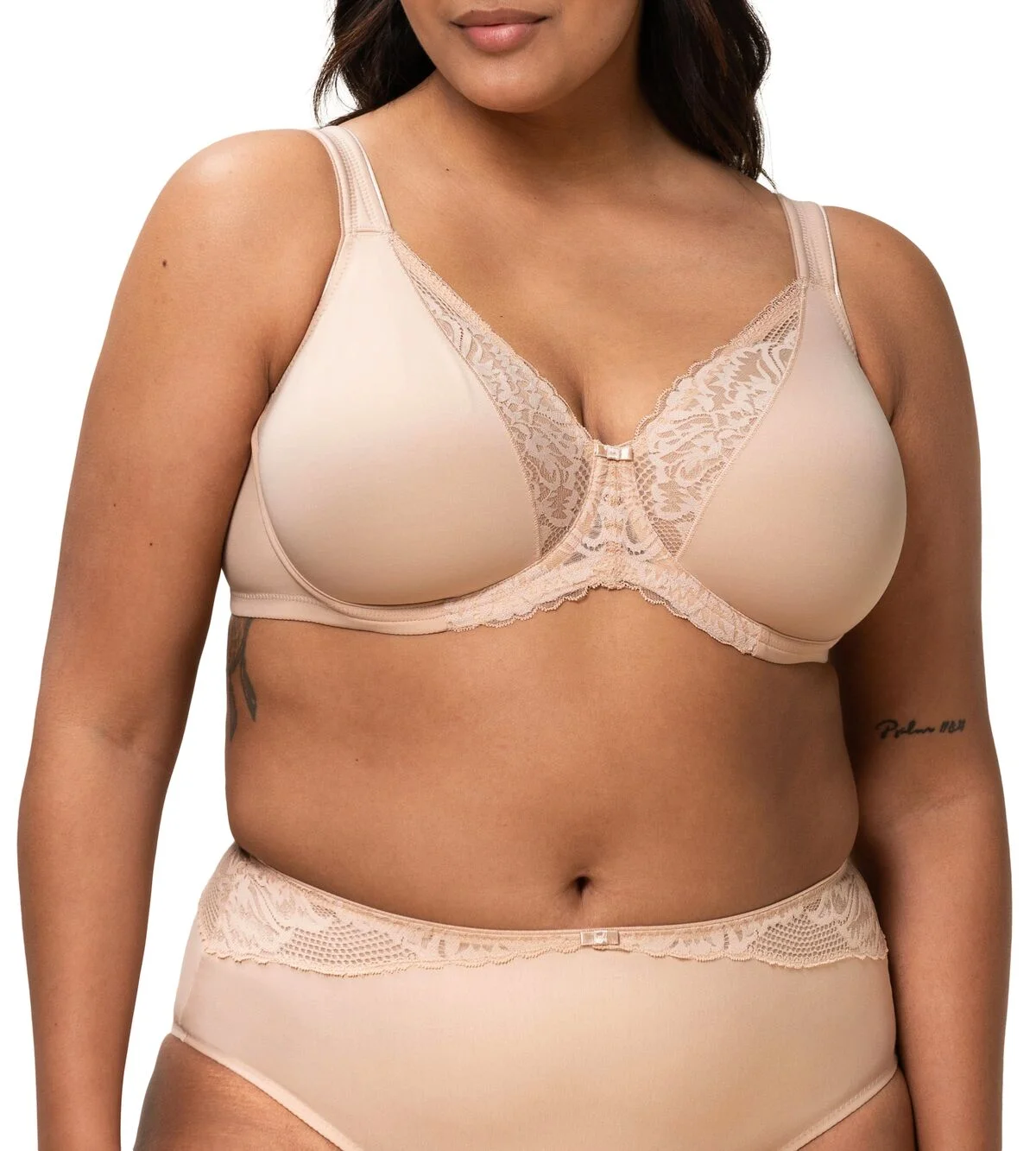 Φωτογραφία προϊόντος: Triumph Σουτιέν Μπεζ Modern Lace+Cotton W - 105D