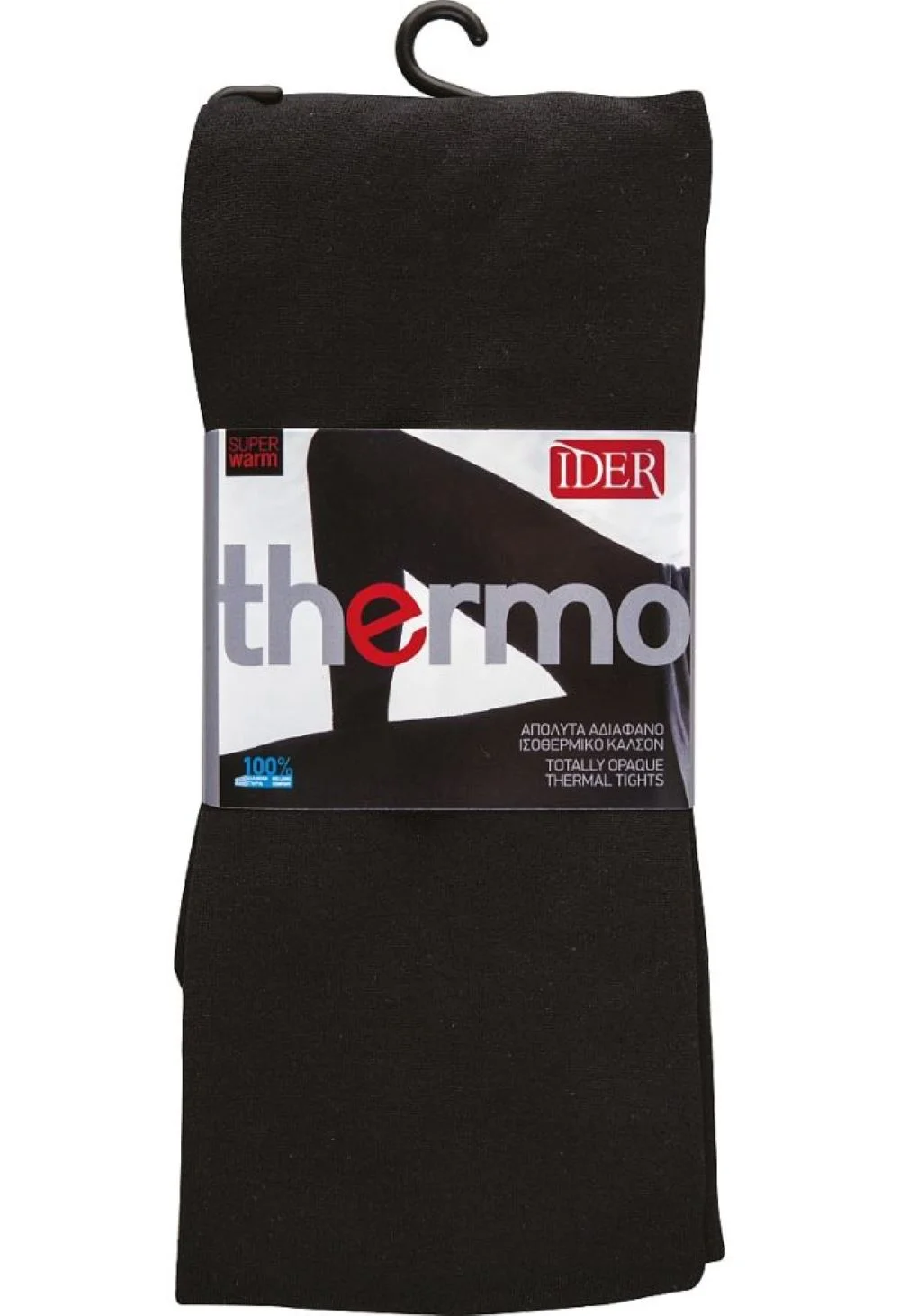 Φωτογραφία προϊόντος: IDER Thermo Οpaque Γυναικείο Καλσόν Μαύρο - S/M