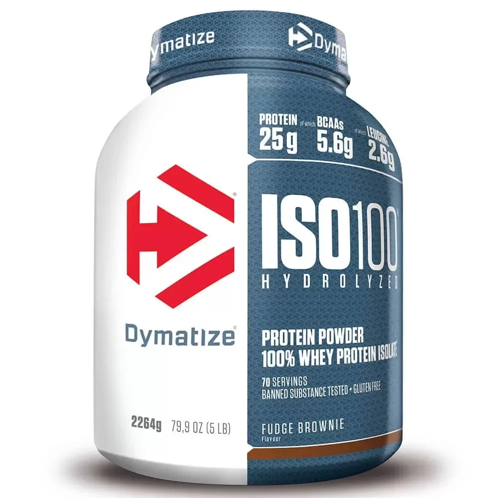Φωτογραφία προϊόντος: Dymatize ISO 100 Hydrolyzed Whey Protein 2264gr Fudge Brownie έως 12 άτοκες δόσεις ή 24 δόσεις