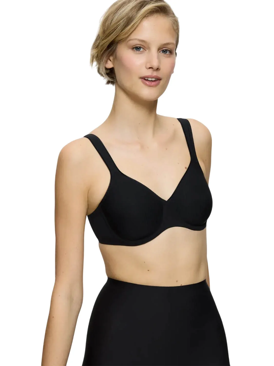 Φωτογραφία προϊόντος: ΓΥΝΑΙΚΕΙΟ ΣΟΥΤΙΕΝ TRIUMPH MODERN SOFT + COTTON W 10184426-0004 - ΜΑΥΡΟ