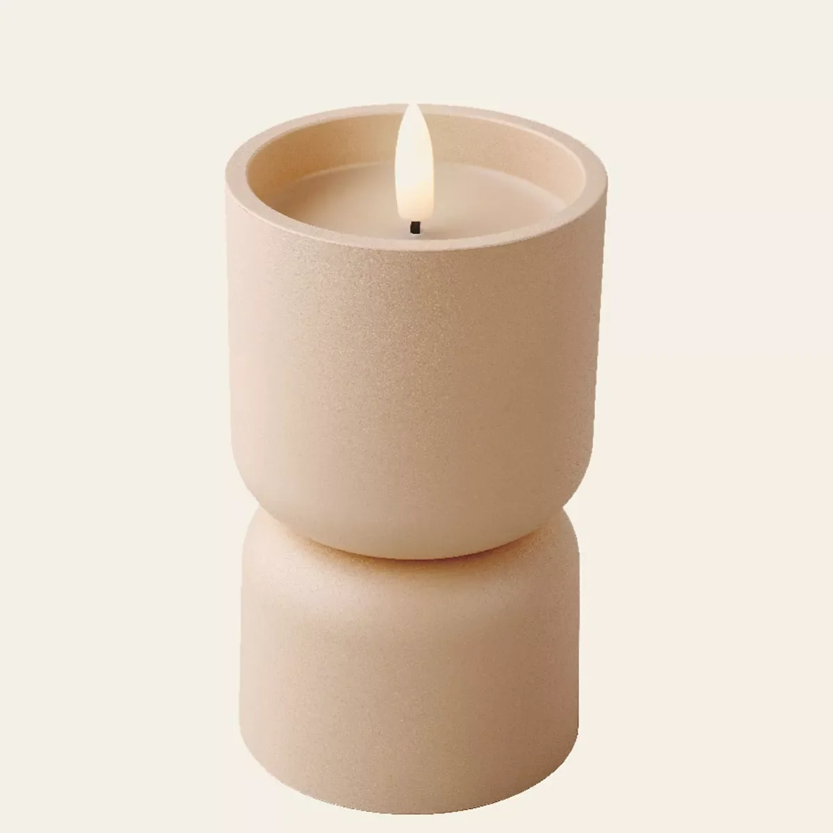 Φωτογραφία προϊόντος: Beauty Home LED Κερί σε Βάζο 8 x 13 cm