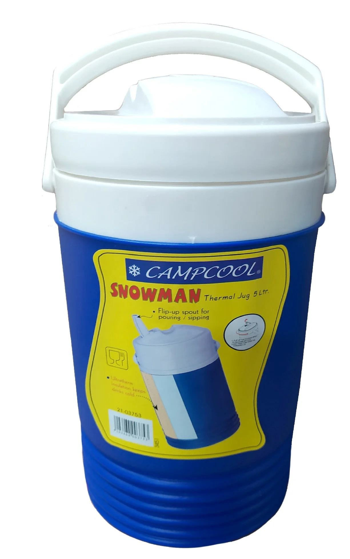 Φωτογραφία προϊόντος: VELCO CAMPCOOL ΘΕΡΜΟΣ 5 Lt. ΜΕ ΒΡΥΣΑΚΙ & ΧΕΙΡΟΛΑΒΗ ΜΕΤΑΦΟΡΑΣ