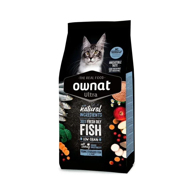Φωτογραφία προϊόντος: Ownat Ultra Young Sterilized με Ψάρι 1,5kg