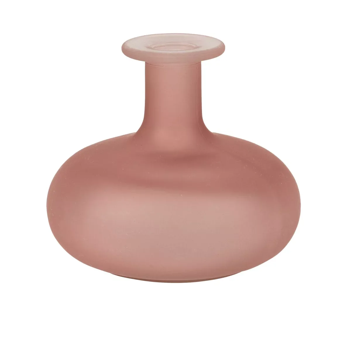 Φωτογραφία προϊόντος: Beauty Home Γυάλινο Βάζο Emy Ροζ 12 x 11 CM – 470ml