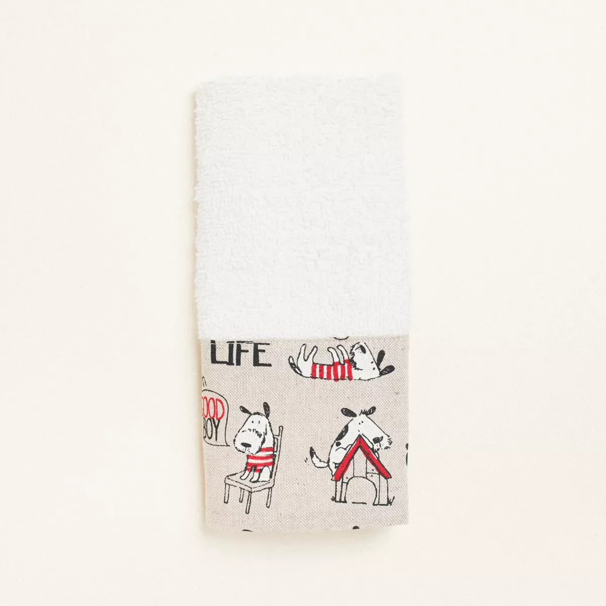 Φωτογραφία προϊόντος: Beauty Home Πετσέτα 30x50 cm “DOGS LIFE”