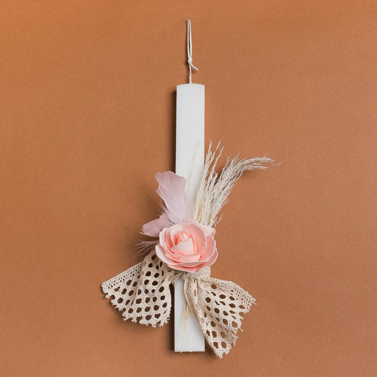 Φωτογραφία προϊόντος: Beauty Home ΛΑΜΠΑΔΑ 33cm ΤΡΙΝΤΑΦΥΛΛΟ ΜΕ ΦΤΕΡΑ ΡΟΖ ΣΕ ΣΥΣΚΕΥΑΣΙΑ ΔΩΡΟΥ