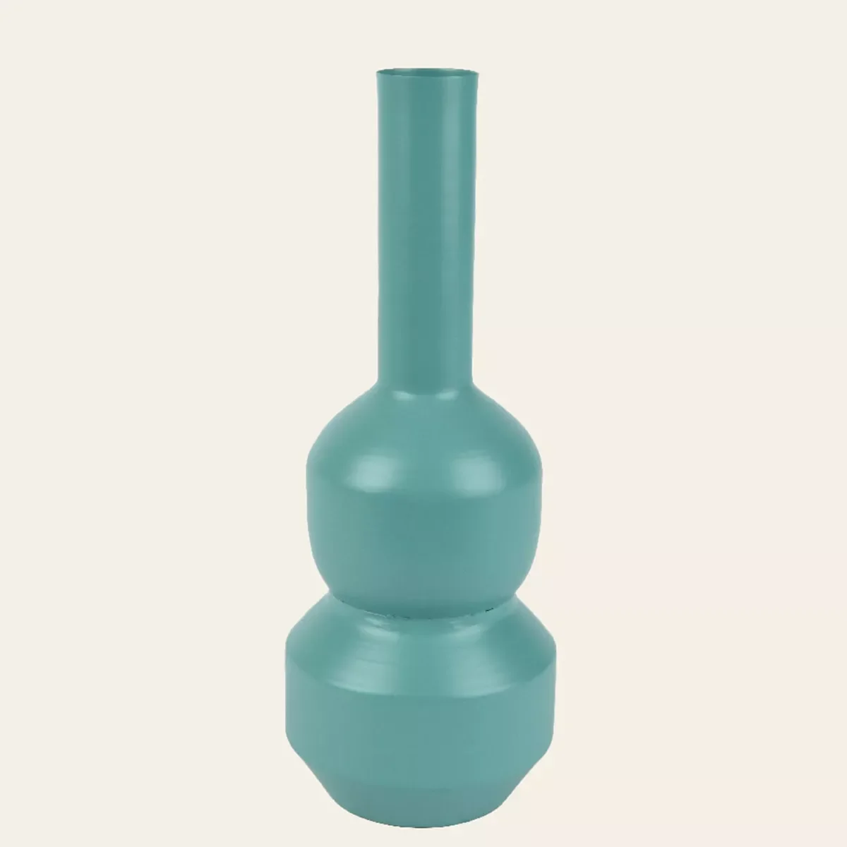 Φωτογραφία προϊόντος: Beauty Home Μεταλλικό Βάζο Sage Green 12 x 34 cm
