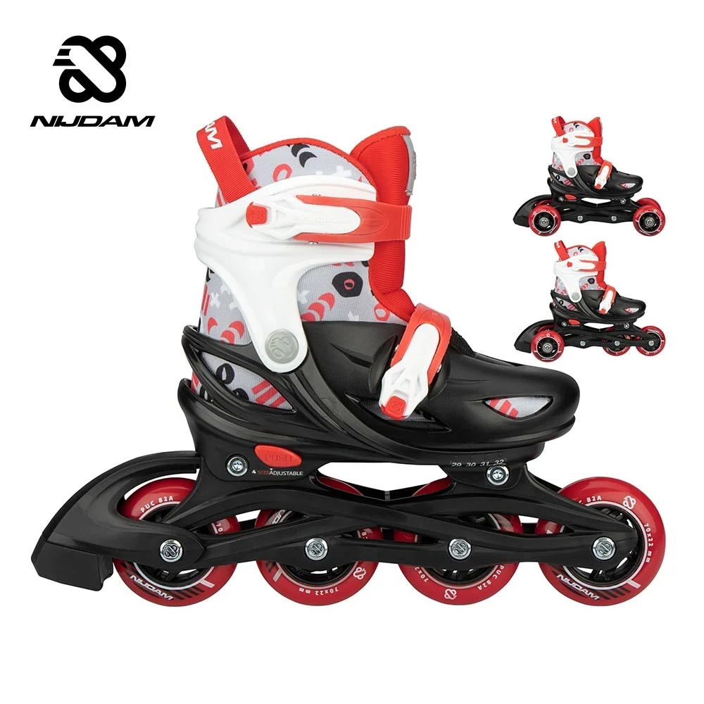 Φωτογραφία προϊόντος: Inline Skates Ρυθμιζόμενα 3‑σε‑1 "Street Shift" Nijdam
