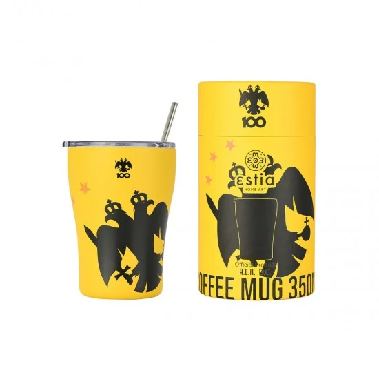 Φωτογραφία προϊόντος: Estia Home Art ΘΕΡΜΟΣ COFFEE MUG AEK BC EDITION 350ml