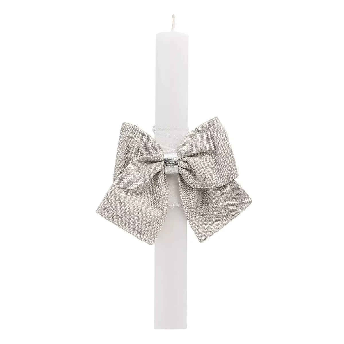 Φωτογραφία προϊόντος: Beauty Home ΛΑΜΠΑΔΑ ΛΕΥΚΗ 33cm ΦΙΟΓΚΟΣ ΓΚΡΙ ΑΣΗΜΙ LUREX