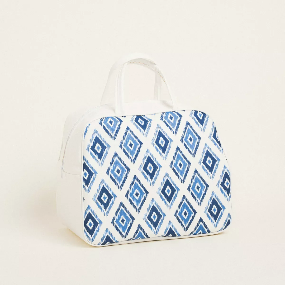 Φωτογραφία προϊόντος: Beauty Home ΤΣΑΝΤΑ ΧΕΙΡΟΣ 35x40x23cm ΜΠΛΕ ΡΟΜΒΟΙ