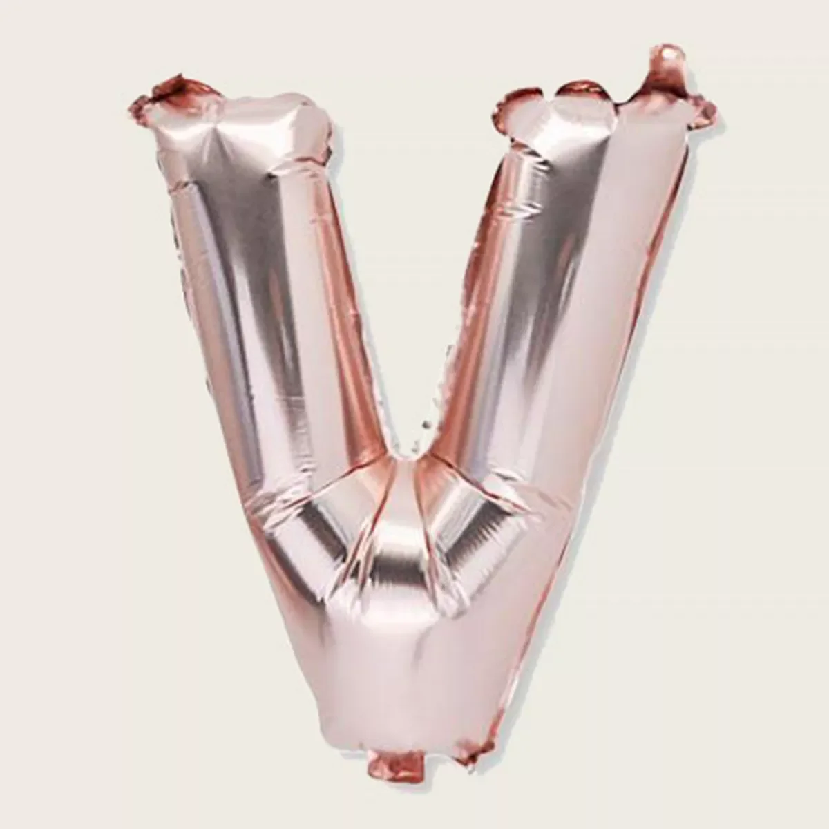 Φωτογραφία προϊόντος: Beauty Home Μπαλόνι Γράμμα “V” 36cm Ροζ Χρυσό