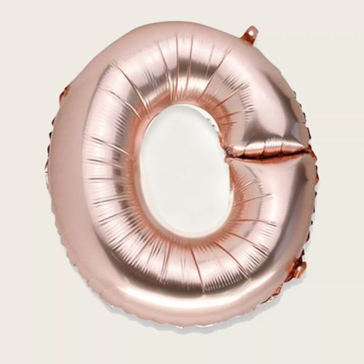Φωτογραφία προϊόντος: Beauty Home ΜΠΑΛΟΝΙ ΓΡΑΜΜΑ “O” 36cm ΡΟΖ ΧΡΥΣΟ