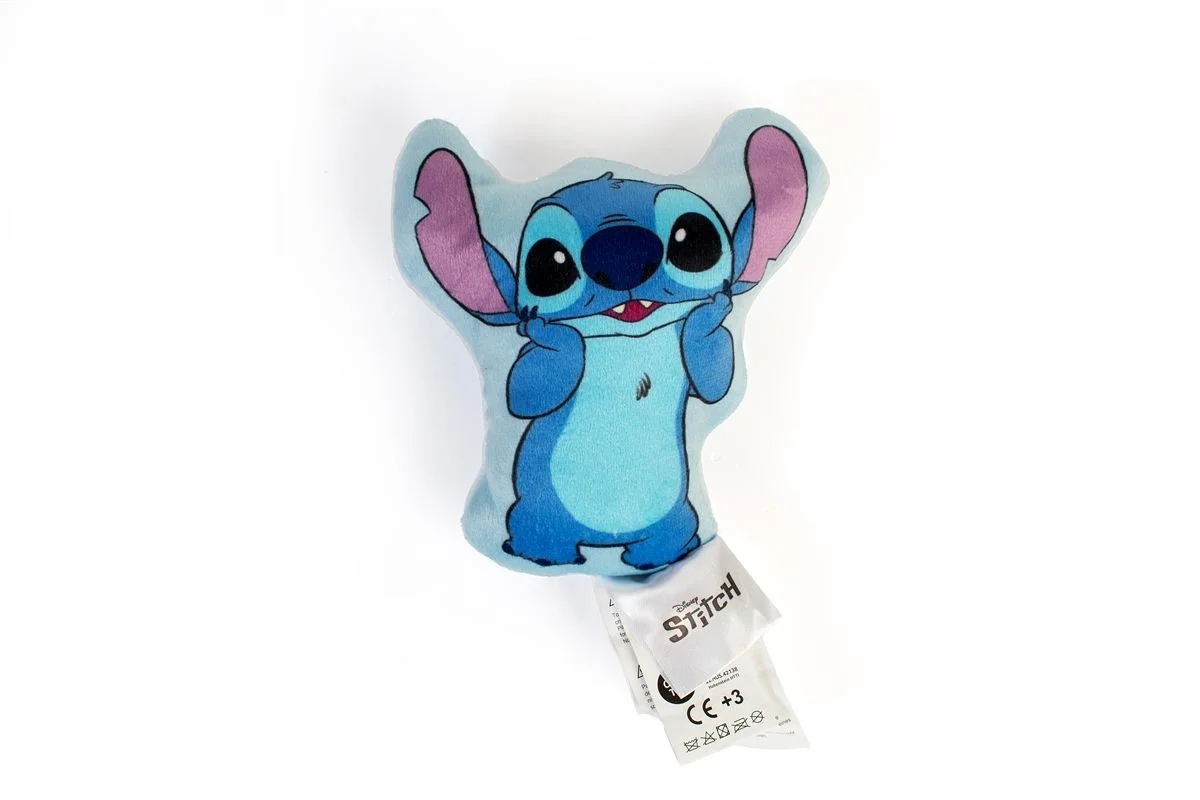 Φωτογραφία προϊόντος: Mini Μαξιλάρι 3D Disney Home Stitch 93 15 cm Sky Blue 100% Velboa
