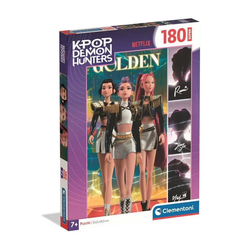 Φωτογραφία προϊόντος: CLEMENTONI PUZZLE 180 ΤΕΜΑΧΙΑ SUPER COLOR POP DEMON HUNTERS