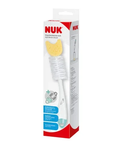Φωτογραφία προϊόντος: NUK ΒΟΥΡΤΣΑ ΓΙΑ ΜΠΙΜΠΕΡΟ 2 ΣΕ 1 ΜΕ ΣΦΟΥΓΓΑΡΑΚΙ
