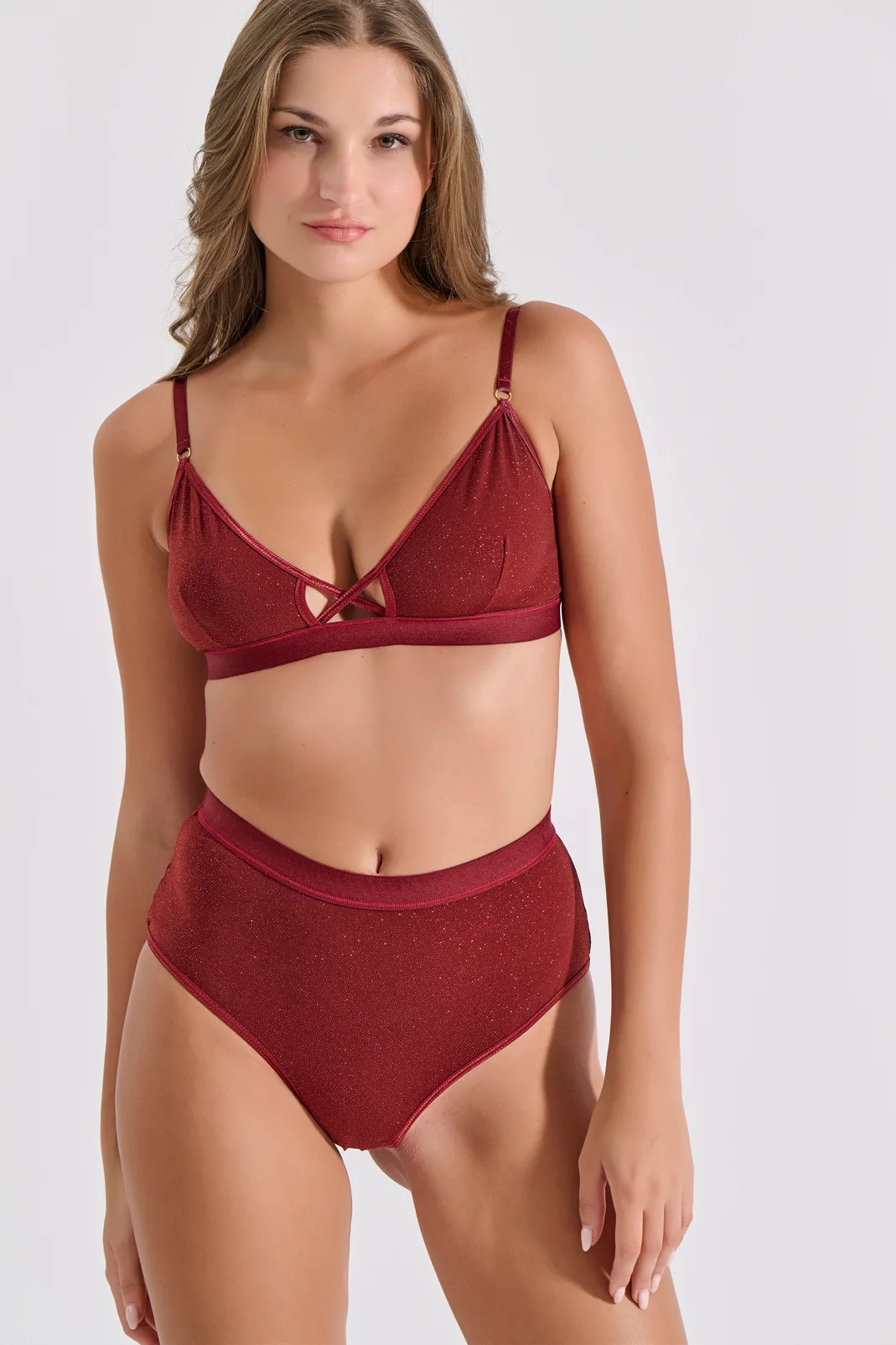 Φωτογραφία προϊόντος: Milena By Paris Bralette Λύκρα - Μπορντό